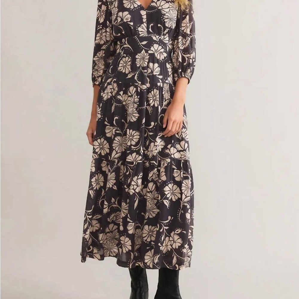 Z Supply Adelina Ari Floral Midi Dress